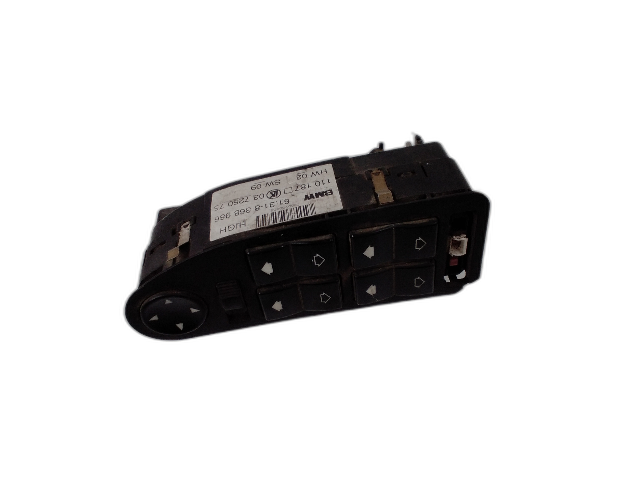 бутони ел. стъкла