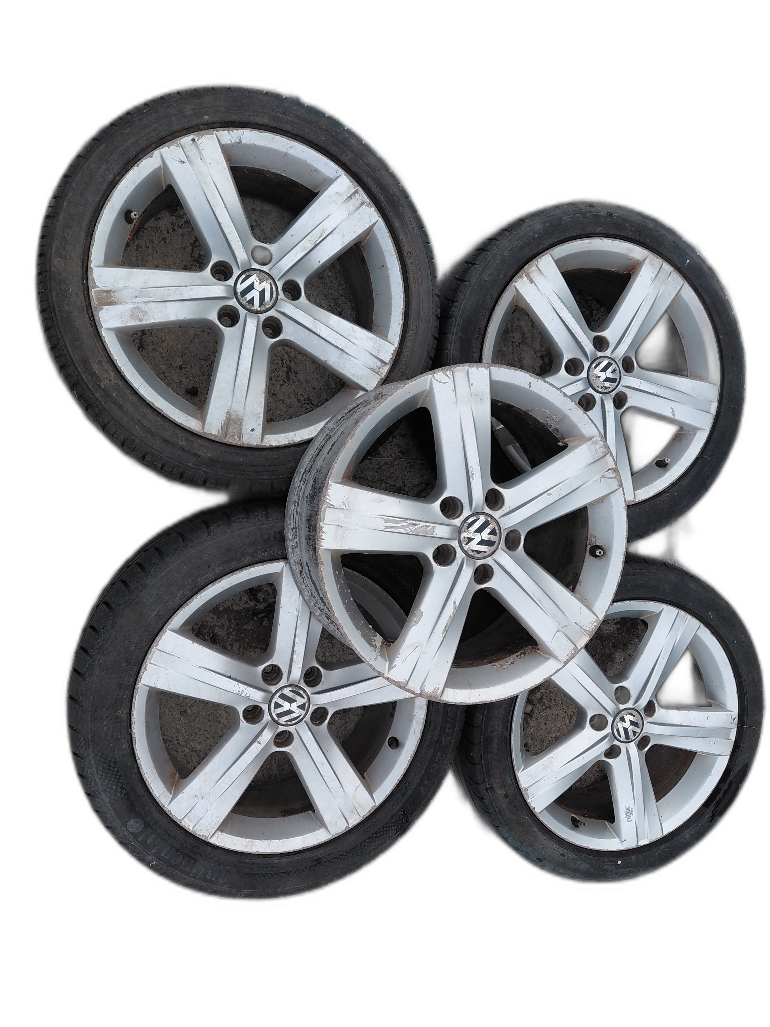 алуминиеви джанти с гуми