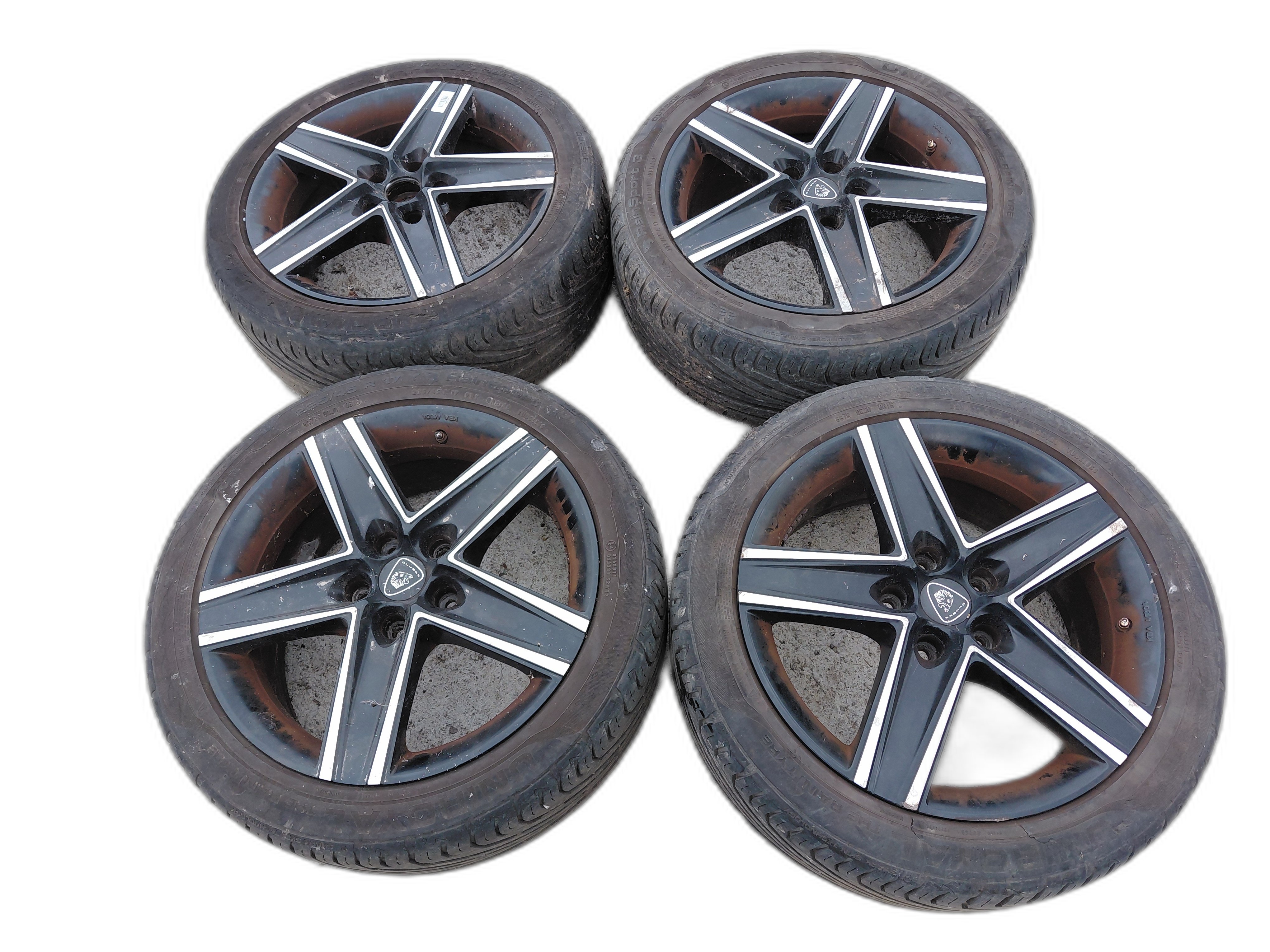 алуминиеви джанти с гуми