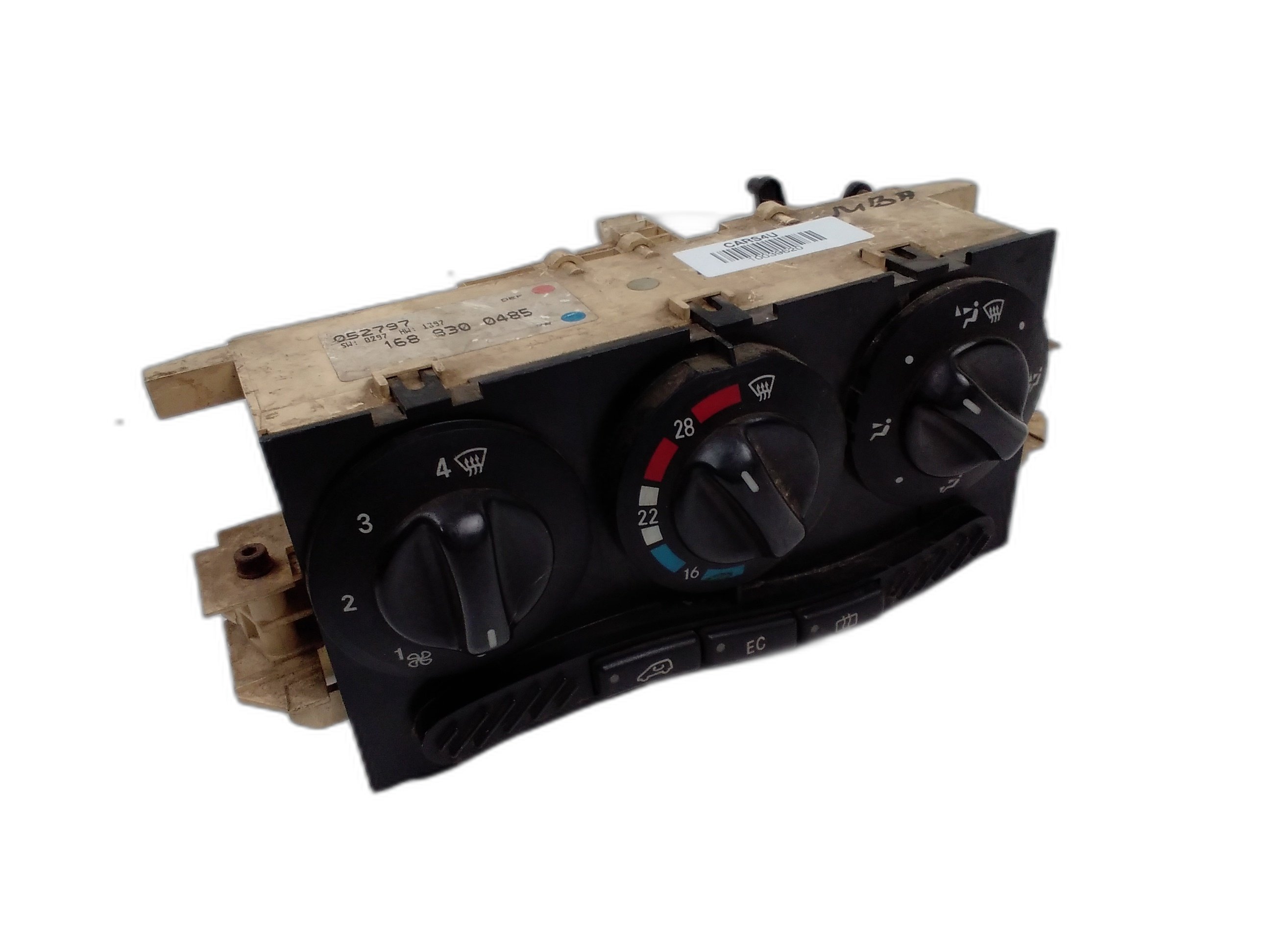 панел управление климатик