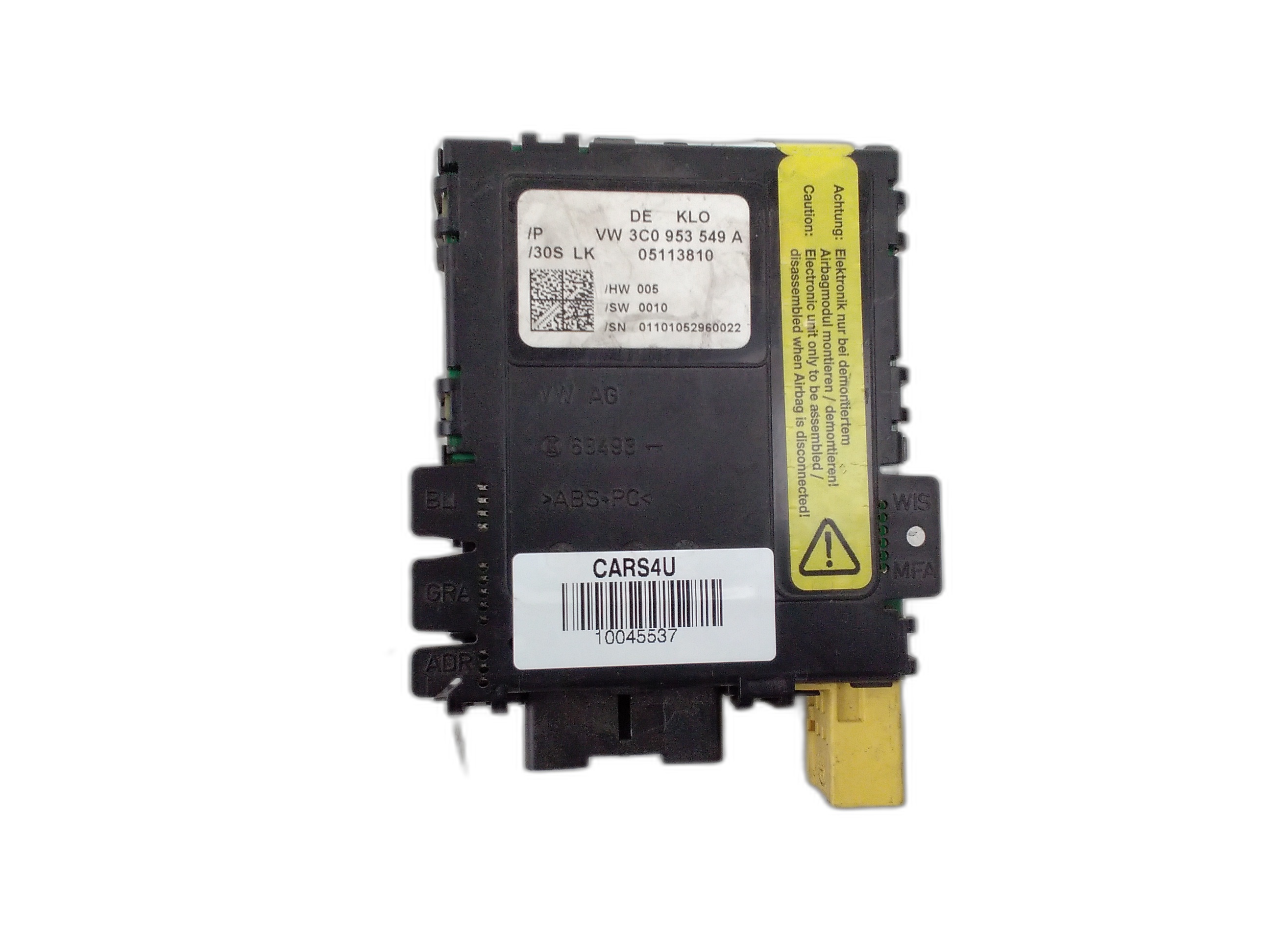 сензор ъгъл завиване